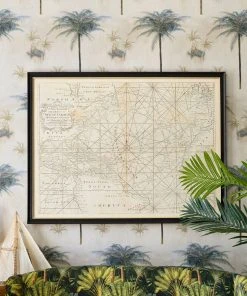 Havana Tropicana Mind The Gap Map Of West Indies 1716