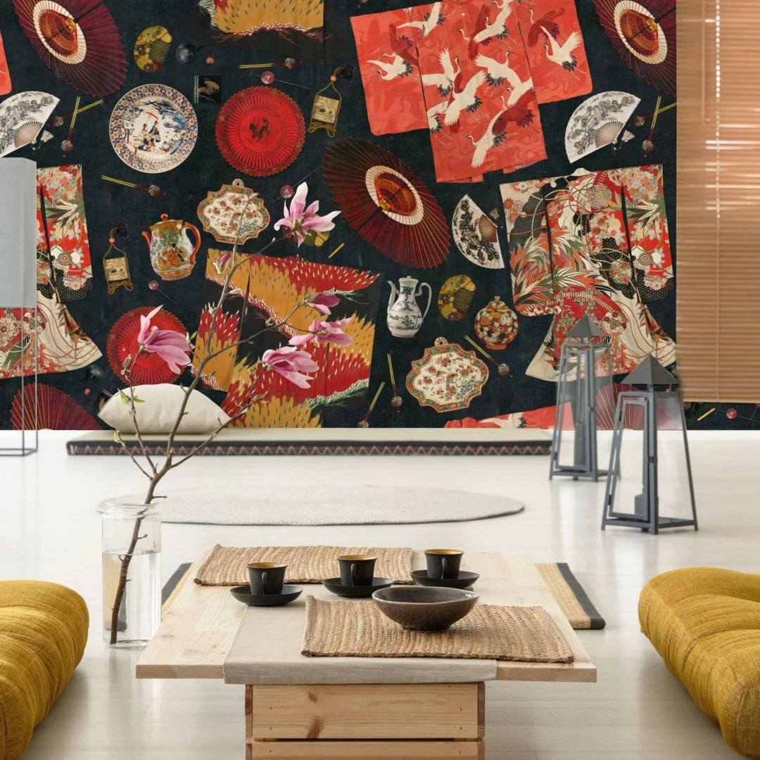 Mind The Gap Memoirs Of A Gheisha Abstract Wallpaper - Premium Home Decor 4 Mind The Gap Memoirs Of A Gheisha Wallpaper Wallpaper & Paint