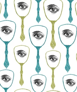 Mind The Gap Mirror's Eye Neutral Wallpaper Memphis To Miami