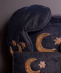 My Doris Eye Masks & Bags Luxury Moon And Stars Velvet Eye Mask