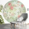 BN Wallpaper & Paint Wallpaper Circles Moonlight Garden Greens