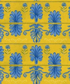 Mind The Gap Mykonos Villa Wallpaper Azure