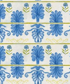 Mind The Gap Mykonos Villa Wallpaper Azure