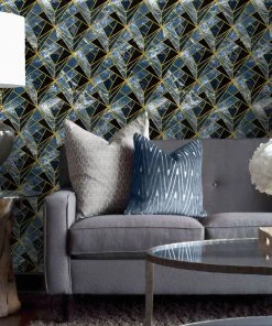 Mind The Gap Neo Onyx Geometric Wallpaper - Premium Homeware Wallpaper & Paint 9 Mind The Gap Wallpaper & Paint Neo Onyx Wallpaper