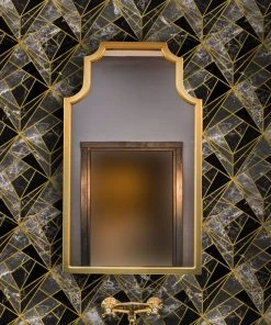 Mind The Gap Neo Onyx Geometric Wallpaper - Premium Homeware Wallpaper & Paint 7 Mind The Gap Wallpaper & Paint Neo Onyx Wallpaper