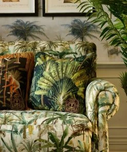 Havana Tropicana Mind The Gap Linen Fabrics, The Jungle