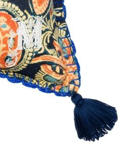 Mind The Gap Heirloom Linen Cushion Small Bohemian Dream