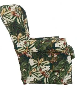 Mind The Gap Havana Tropicana Dakota Skirted Chair - Orchid Bloom