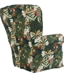 Mind The Gap Havana Tropicana Dakota Skirted Chair - Orchid Bloom