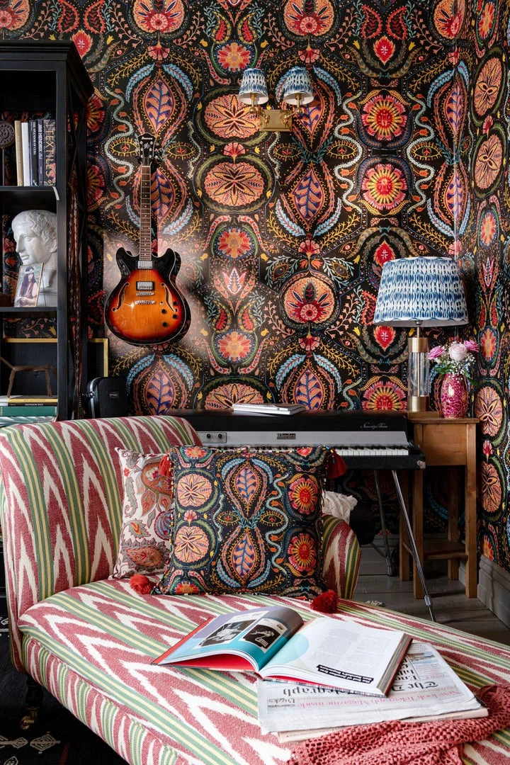 Mind The Gap Woodstock Collection Soul Sacrifice Wallpaper - Bohemian Floral Design 5 Mind The Gap Woodstock Collection, Soul Sacrifice Wallpaper New