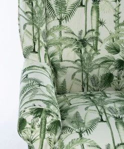 Mind The Gap Havana Tropicana MTG FURNITURE - DAKOTA SKIRTED CHAIR - PALMERA CUBANA LINEN