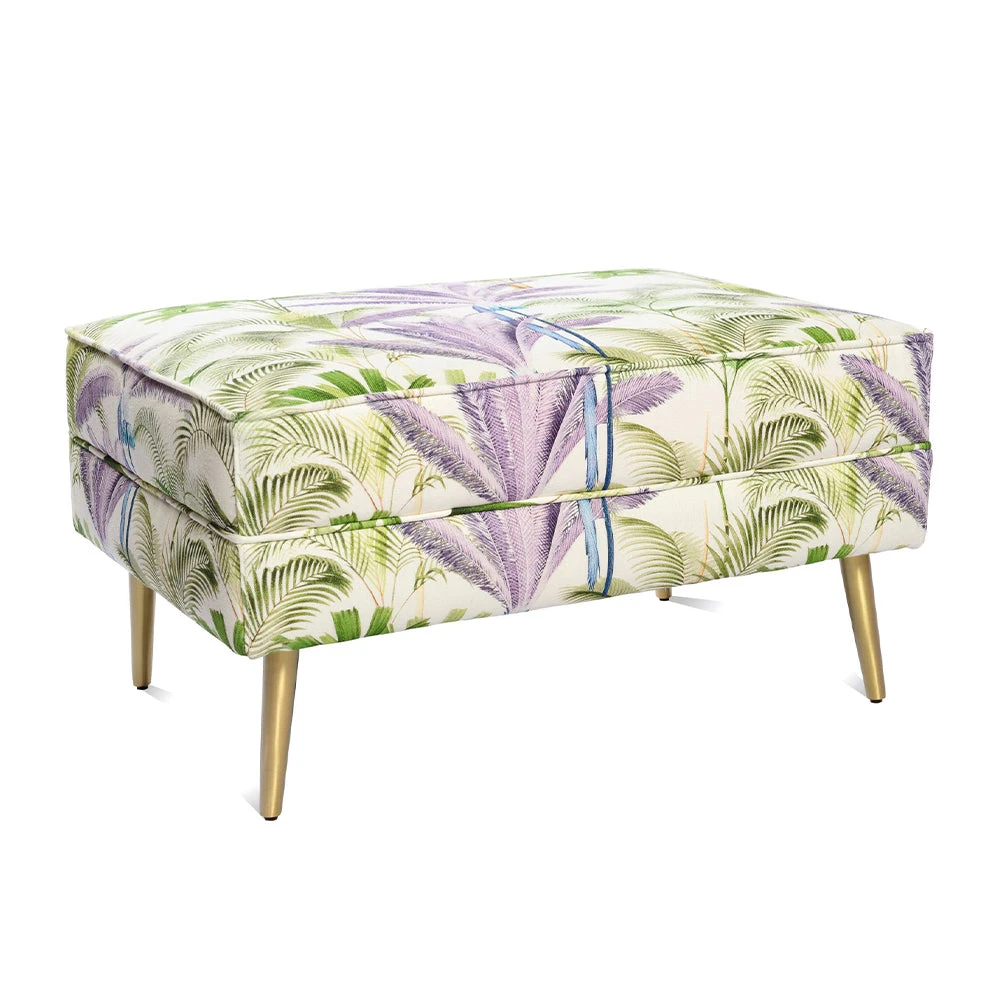 Mind The Gap MTG Furniture - Palmeras Ottoman | Havana Tropicana Style Footstool 4 Mind The Gap MTG FURNITURE - PALMERAS OTTOMAN