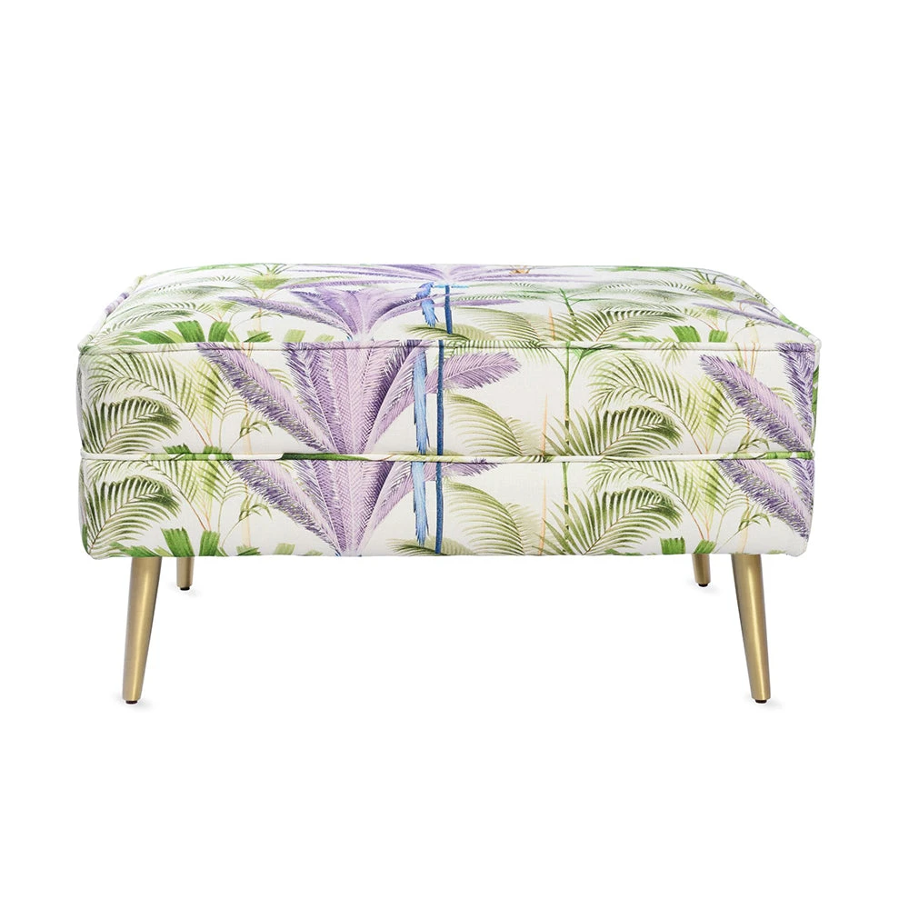 Mind The Gap MTG Furniture - Palmeras Ottoman | Havana Tropicana Style Footstool 3 Mind The Gap MTG FURNITURE - PALMERAS OTTOMAN