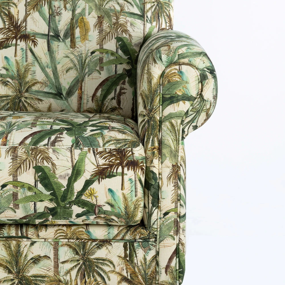 Mind The Gap MTG Furniture Edinburgh Sofa - Jungle Linen | Havana Tropicana Collection 7 Mind The Gap MTG FURNITURE - EDINBURGH SOFA - JUNGLE LINEN