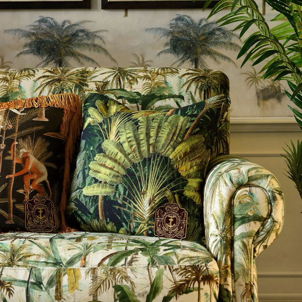 Mind The Gap MTG Furniture Edinburgh Sofa - Jungle Linen | Havana Tropicana Collection 9 Mind The Gap MTG FURNITURE - EDINBURGH SOFA - JUNGLE LINEN