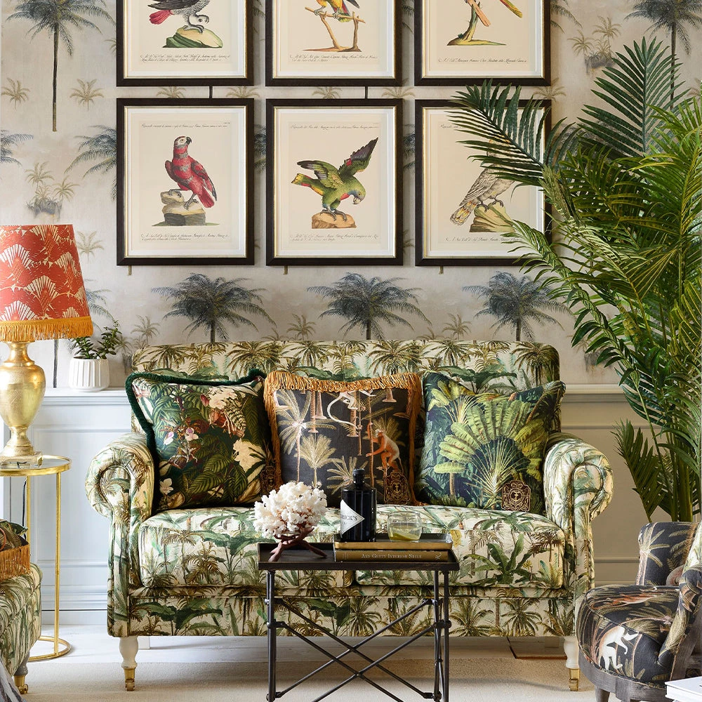 Mind The Gap MTG Furniture Edinburgh Sofa - Jungle Linen | Havana Tropicana Collection 4 Mind The Gap MTG FURNITURE - EDINBURGH SOFA - JUNGLE LINEN