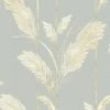 Brand Mckenzie Bohemian Dream Pampas Grass Wallpaper, Cornflower Blue