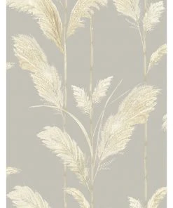 Brand Mckenzie Bohemian Dream Pampas Grass Wallpaper - Neutral Grey | Nature-Inspired Wall Decor 7 Brand Mckenzie Bohemian Dream Pampas Grass Wallpaper, Neutral Grey