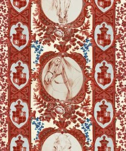 Mind The Gap Wallpaper & Paint The Competition Panel, Blue Wallpaper