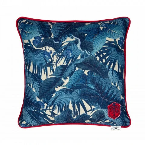 Mind The Gap Rose & Thorn Paradeisos Linen Cushion - Blue Skies Ahead Collection 3 Mind The Gap Rose & Thorn Paradeisos Linen Cushion