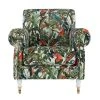 Mind The Gap Havana Tropicana Kingston Chair - Parrots Of Brazil Linen