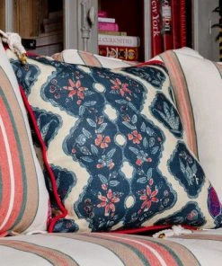 Mind The Gap Phonicia Linen Cushion