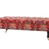 Mind The Gap Saray Ottoman - Psychedelia Linen New