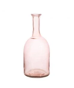 Sass & Belle Bohemian Dream Tanvi Recycled Glass Bottle Vase Pink