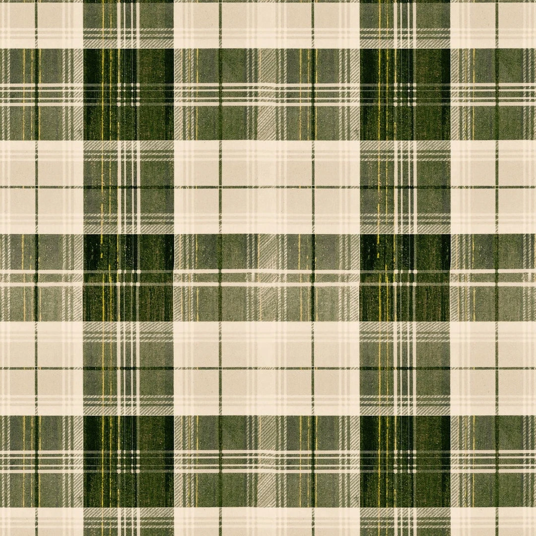 Mind The Gap Folk Couture Countryside Plaid Leather Wallpaper - Heritage Design for Stylish Interiors 5 Mind The Gap Folk Couture Countryside Plaid Leather Wallpaper