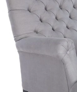 Mind The Gap MTG FURNITURE - MADISON CHAISE - FROST GREY LINEN