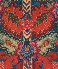 Mind The Gap Woodstock Fabrics, Psychedelia Linen New