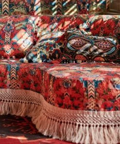 Mind The Gap Woodstock Fabrics, Psychedelia Linen New