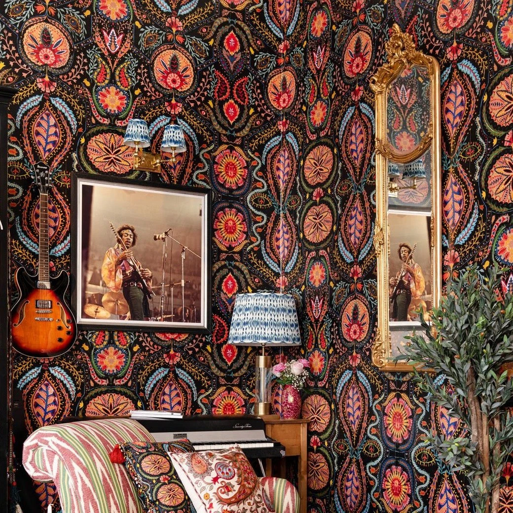 Mind The Gap Woodstock Collection Soul Sacrifice Wallpaper - Bohemian Floral Design 4 Mind The Gap Woodstock Collection, Soul Sacrifice Wallpaper New