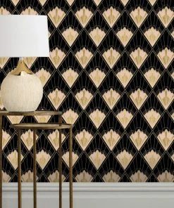 Mind The Gap Revival Taupe Geometric Wallpaper - Premium Home Decor Wallpaper & Paint 9 Mind The Gap Revival Taupe Wallpaper Wallpaper & Paint