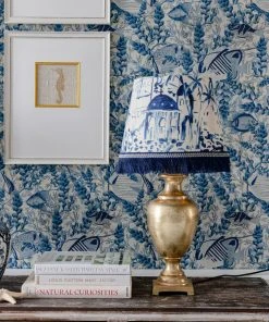 Mind The Gap Blue Skies Ahead Cone Lampshade - Stylish Home Lighting 10 Mind The Gap Blue Skies Ahead Cone Lampshades Rhodes