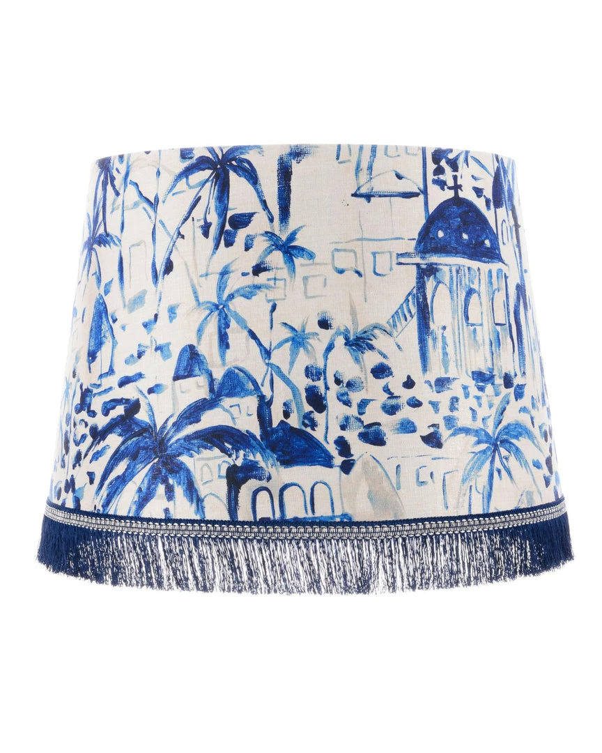 Mind The Gap Blue Skies Ahead Cone Lampshade - Stylish Home Lighting 7 Mind The Gap Blue Skies Ahead Cone Lampshades Rhodes