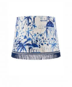Mind The Gap Blue Skies Ahead Cone Lampshade - Stylish Home Lighting 9 Mind The Gap Blue Skies Ahead Cone Lampshades Rhodes
