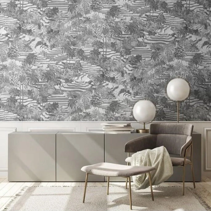 Brand Mckenzie Rice Terrace MAX Wallpaper - Black & White | Nature & Animals Wallpaper 4 Brand Mckenzie Rice Terrace MAX Wallpaper, Black & White