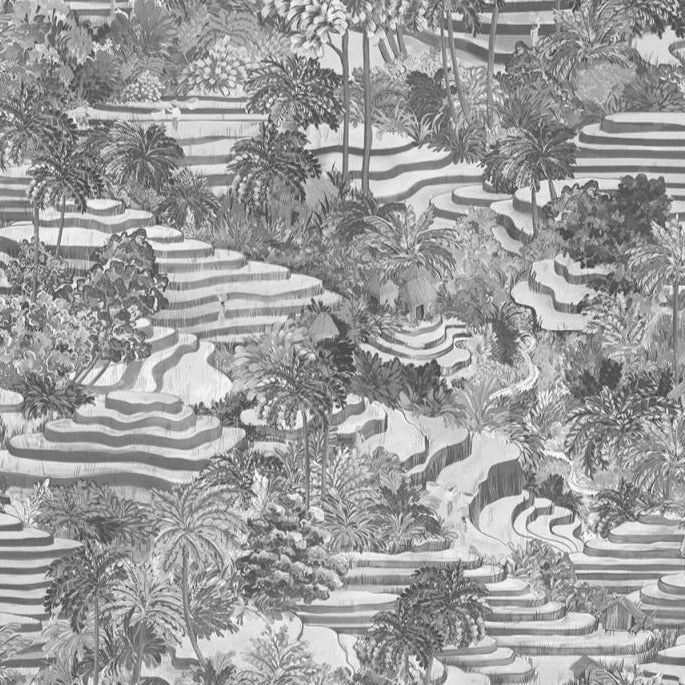 Brand Mckenzie Rice Terrace MAX Wallpaper - Black & White | Nature & Animals Wallpaper 3 Brand Mckenzie Rice Terrace MAX Wallpaper, Black & White