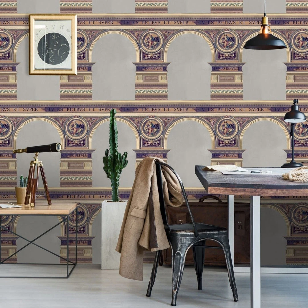 Mind The Gap The Craftsman Basilique Brass Wallpaper - Premium Home Decor 4 Mind The Gap The Craftsman Basilique Brass Wallpaper