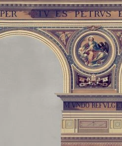 Mind The Gap The Craftsman Basilique Brass Wallpaper