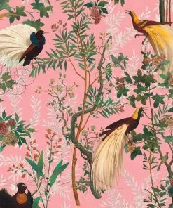 Mind The Gap Velvet Fabrics, Royal Garden Green Les Jardins Royaux