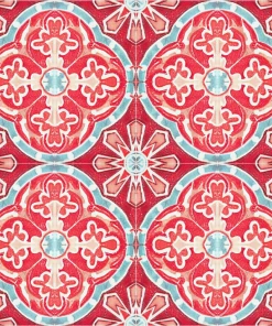 Mind The Gap Rufous Tile Wallpaper Bohemian Dream
