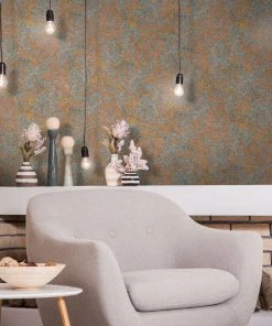 Mind The Gap Rust Panel Wallpaper The Craftsman