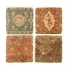 Thedesignyarduk Liberty Prints Mixed Coasters Set Of Four - Bohemian Style Home Decor 2 Thedesignyarduk Liberty Prints Mixed Coasters Set Of Four
