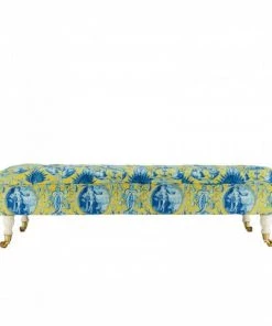 Mind The Gap Blue Skies Ahead Saray Tufted Otoman