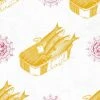 Mind The Gap Sardines Yellow Wallpaper - Comic & Themed Wallpaper for Home Decor 1 Mind The Gap Sardines Yellow Wallpaper