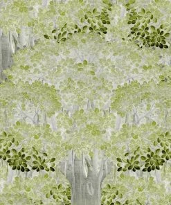 Mind The Gap Savage Leaves Neutral Wallpaper Les Jardins Royaux