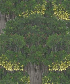 Mind The Gap Savage Leaves Wallpaper Les Jardins Royaux