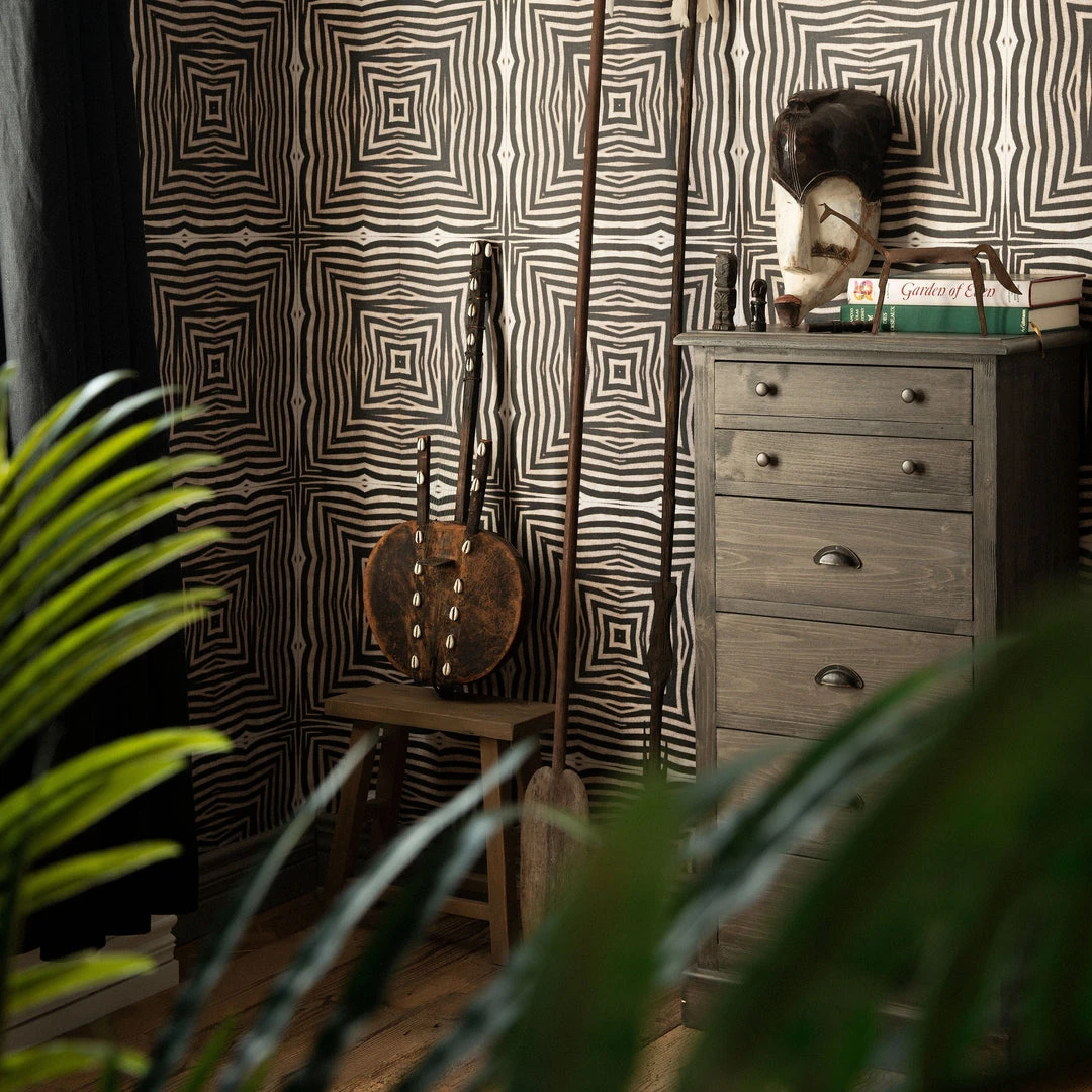 Mind The Gap Indigena Serengeti Wallpaper - Geometric Heritage Design for Modern Homes 5 Mind The Gap Indigena Serengeti Wallpaper